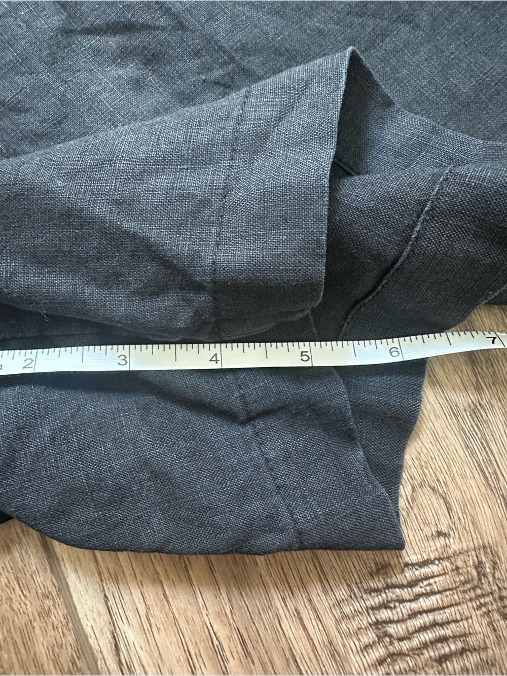 J. Jill Linen Short, Women's, Solid Black, Pockets, Neutral, Classic, Large - Picture 8 of 8
